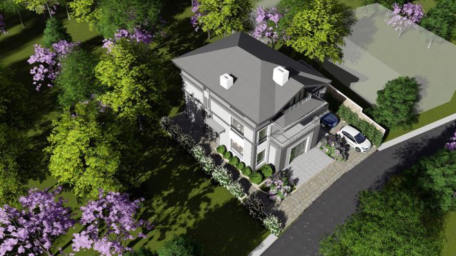 Проект на триетажна жилищна сграда в гр. Асеновград